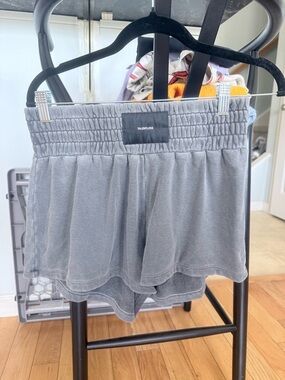 TALENTLESS Gray Elastic-Waist Women's Skort